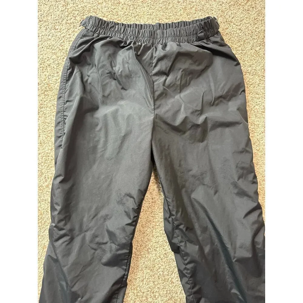 Columbia Men's snow pants Size Large, RETRO/Vintage styling, Black, Shell
